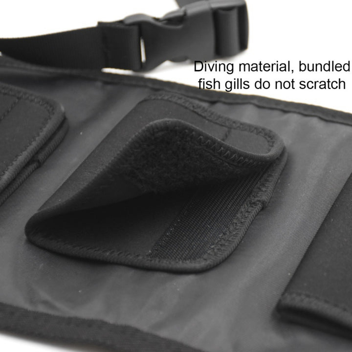 Car Seat Oxford Cloth Fishing Rod Hanging Bag Car Rear Seat Fixing Belt - Blue Force Sports