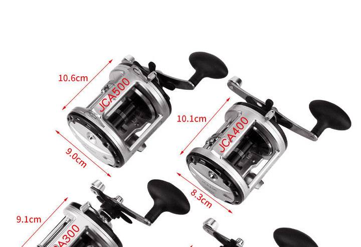 Visual Anchor Fish Drum Fishing Reel Leiqiang Round - Blue Force Sports