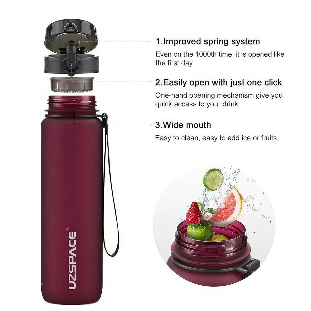 Neue Sport-Wasserflasche