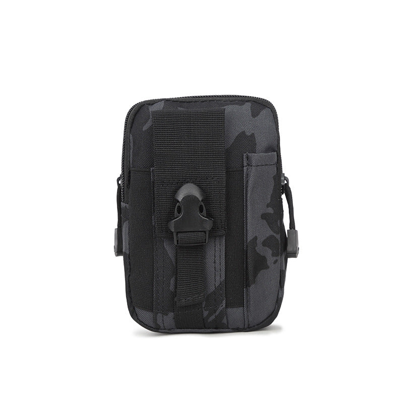 Outdoor Sports Molle Tactical Pocket Male 5.5 6 Inch Waterproof Mobile Phone Bag - Blue Force Sports