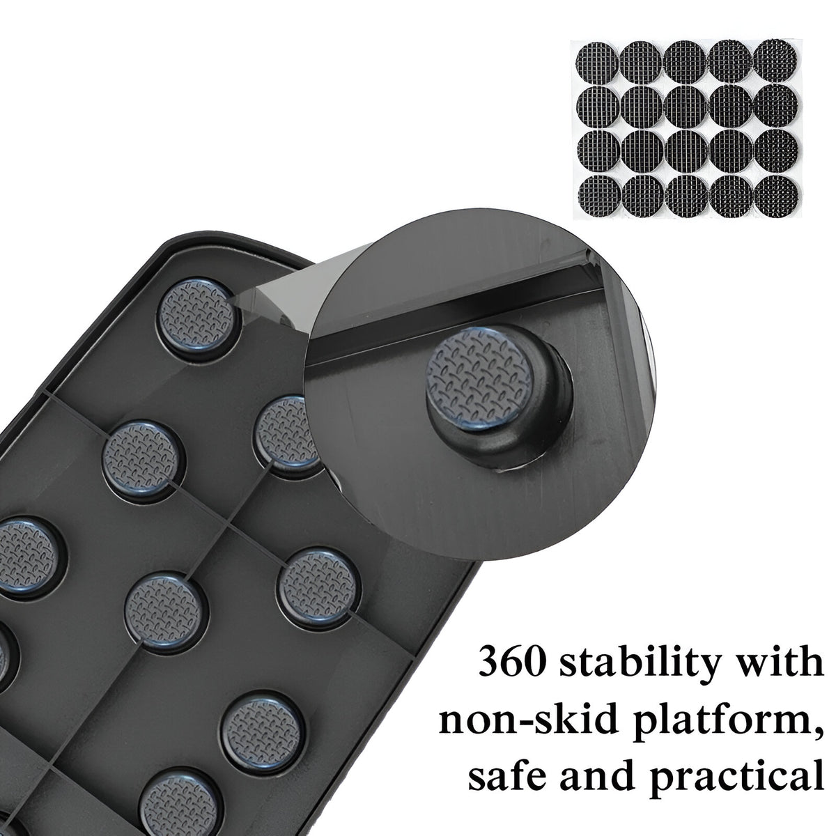Foldable Multifunctional Push-Up Board Set with Handles