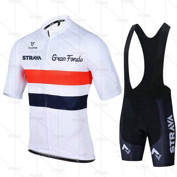 Short Sleeve Cycling Jersey Suit - Blue Force Sports