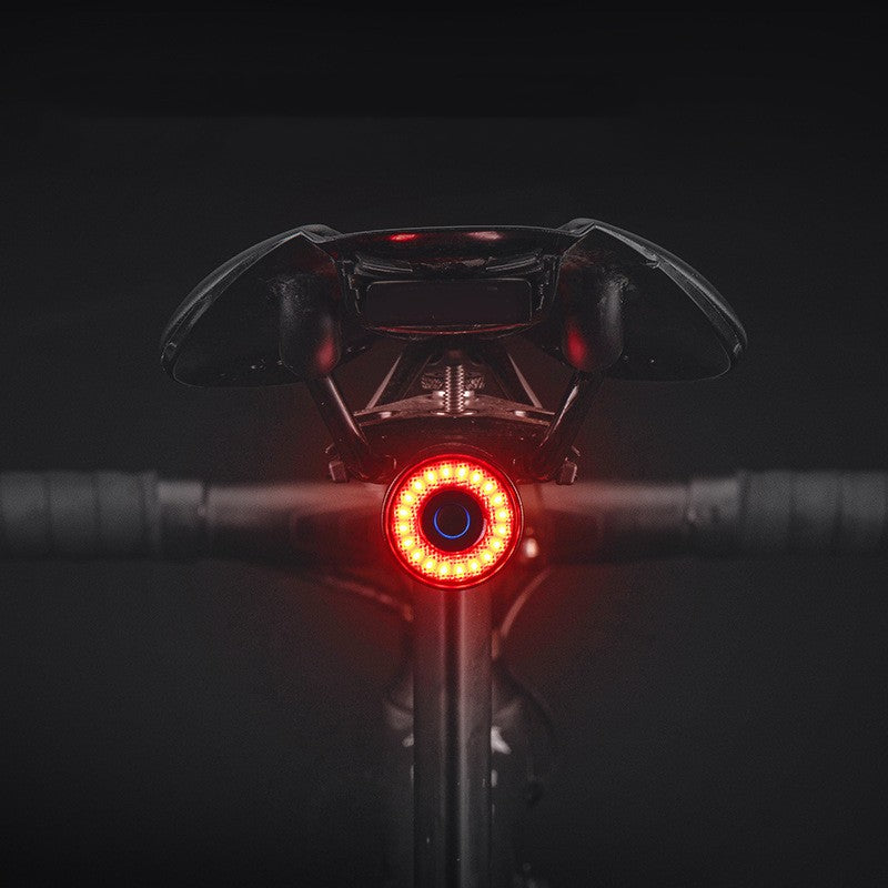Intelligent Induction Brake Of Bicycle Tail Light - Blue Force Sports