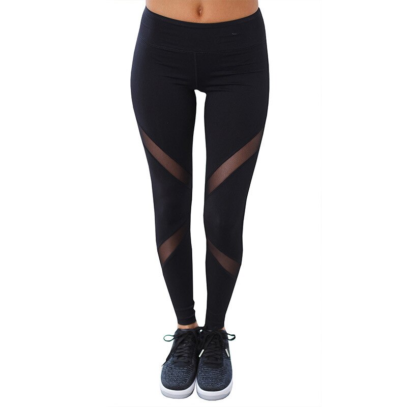Women's Mesh Leggings - Blue Force Sports