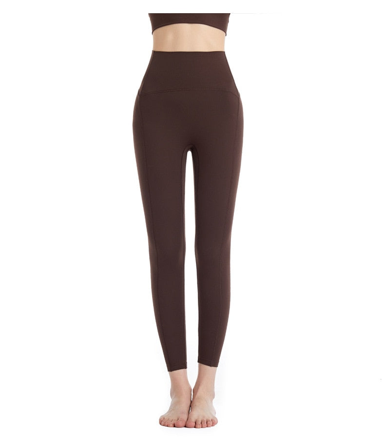 Women's Anti-Sweat Leggings with High Waist - Blue Force Sports
