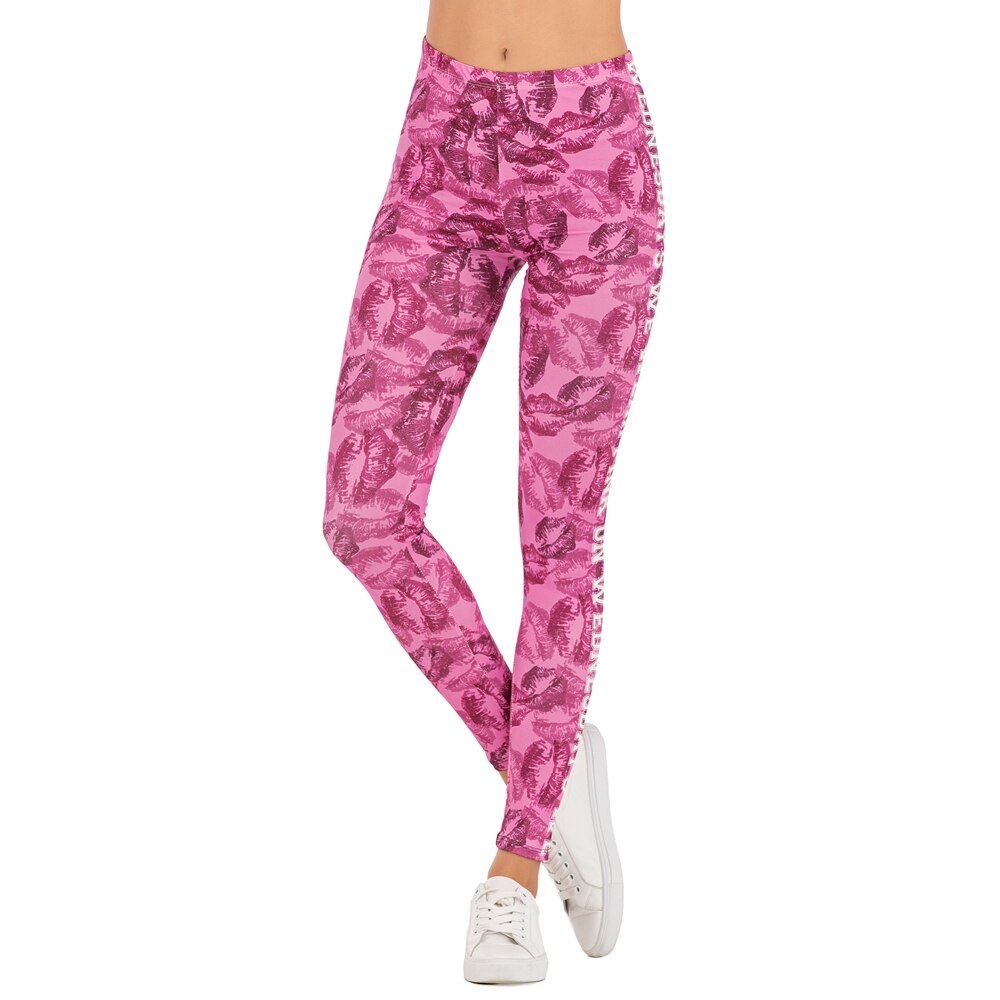 Women's Colorful Print Sports Leggings - Blue Force Sports