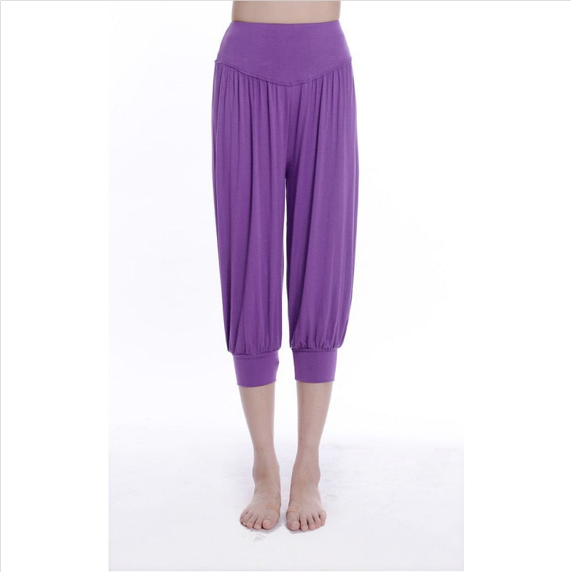 Women's Loose Yoga Pants - Blue Force Sports