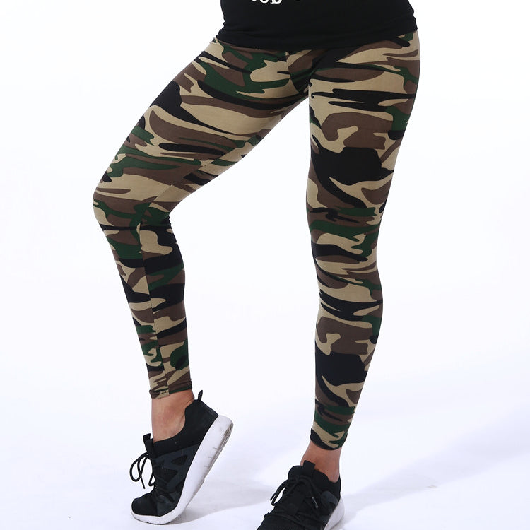 Summer Women's Elastic Yoga Leggings - Blue Force Sports