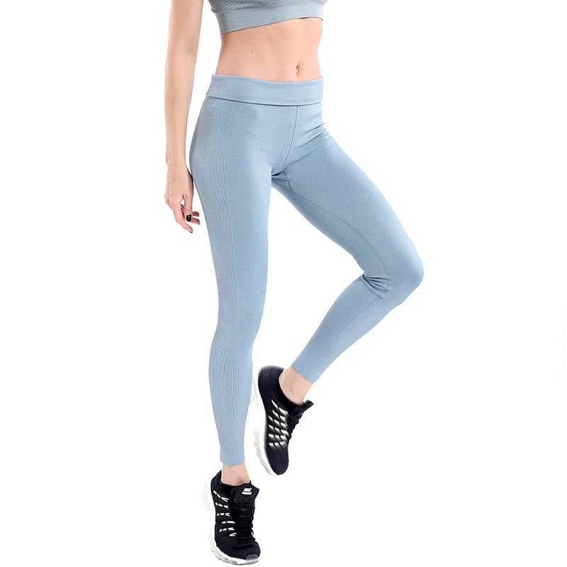 Women's Elastic Spandex Sports Leggings - Blue Force Sports