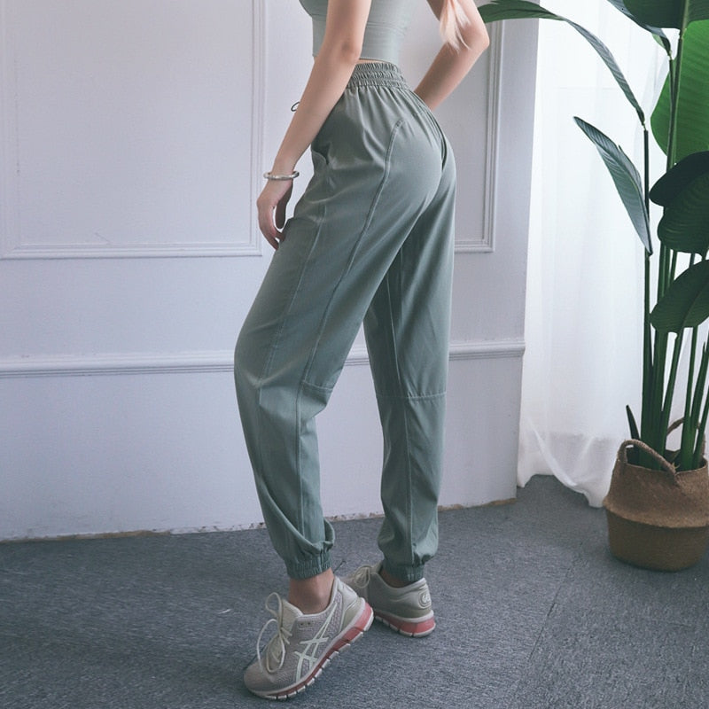 Women's Loose Style Sports Pants - Blue Force Sports