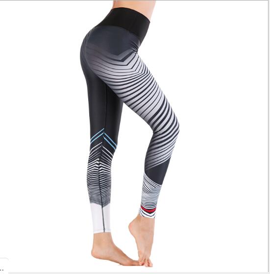 High Elasticity Push Up Leggings - Blue Force Sports