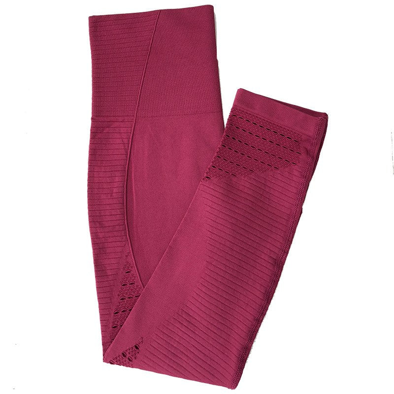 Women's Nylon Sport Leggings - Blue Force Sports