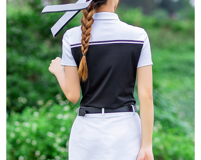 Women's Golf Classic Sportswear with Skirt - Blue Force Sports