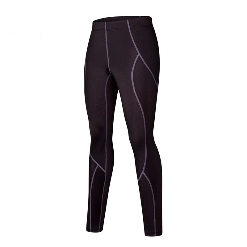 Kids Compression Base Layer Pants - Blue Force Sports