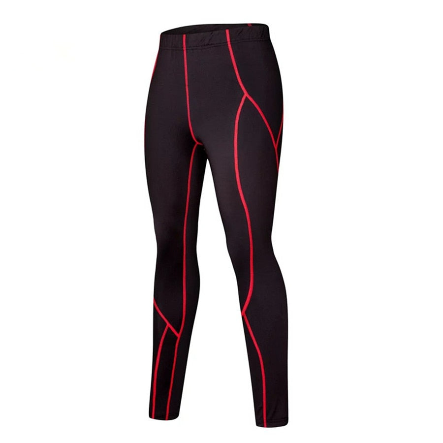 Kids Compression Base Layer Pants - Blue Force Sports