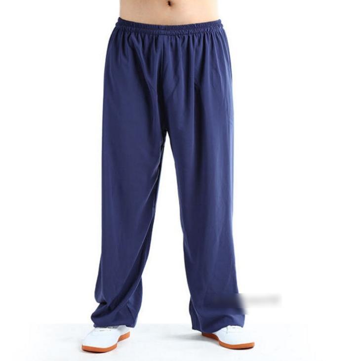 Comfortable Summer Kung Fu Pants - Blue Force Sports
