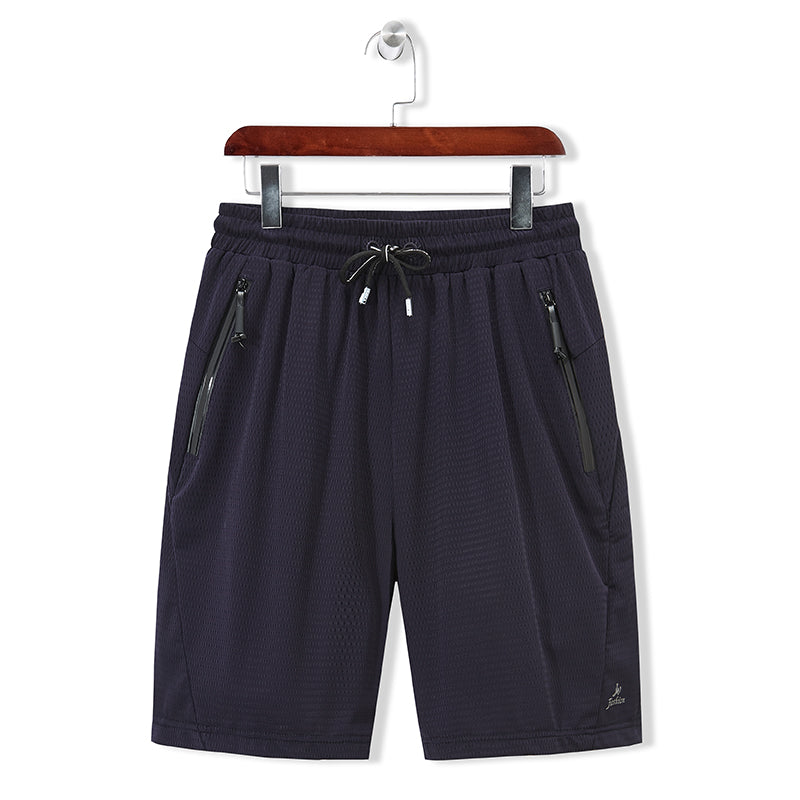 Men's Breathing Plus Size Sport Shorts - Blue Force Sports