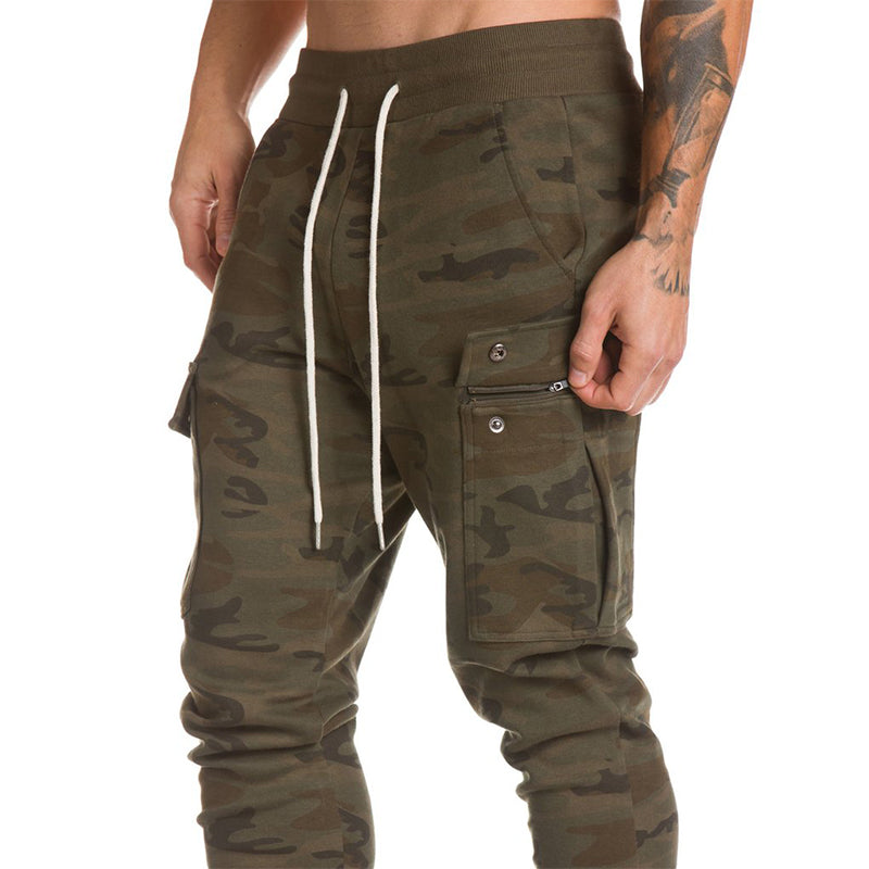 Men's Sport Outdoor Elastic Pants - Blue Force Sports