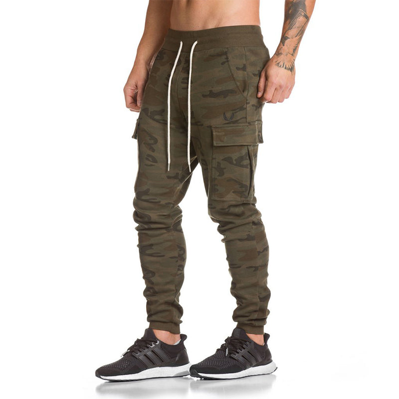 Men's Sport Outdoor Elastic Pants - Blue Force Sports