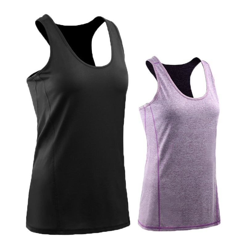 Women's Gym Sports Sleeveless Top - Blue Force Sports