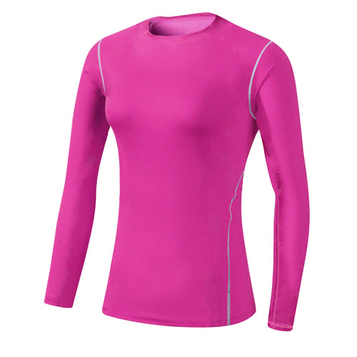 Fitness & Yoga Basic Long-Sleeved Women's Shirt - Blue Force Sports