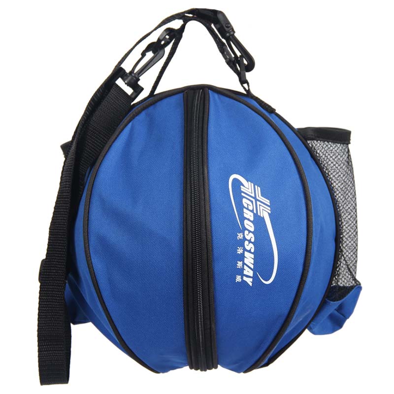 Portable Round Basketball Bag - Blue Force Sports