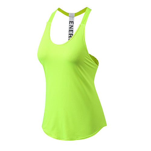 Breathable Backless Yoga Top - Blue Force Sports