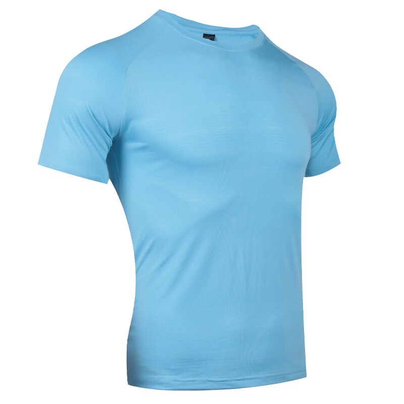 Men's Compression Short Sleeve T-Shirt - Blue Force Sports