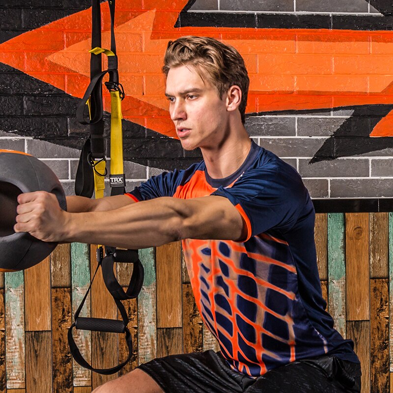 Men's Net Patterned Sport T-Shirt - Blue Force Sports
