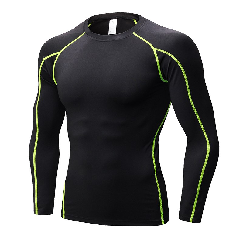 Men's Quick Dry Compression T-Shirt - Blue Force Sports