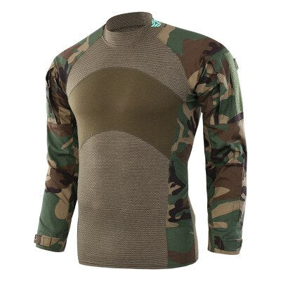 Men's Outdoor Camouflage Sport T-Shirt - Blue Force Sports