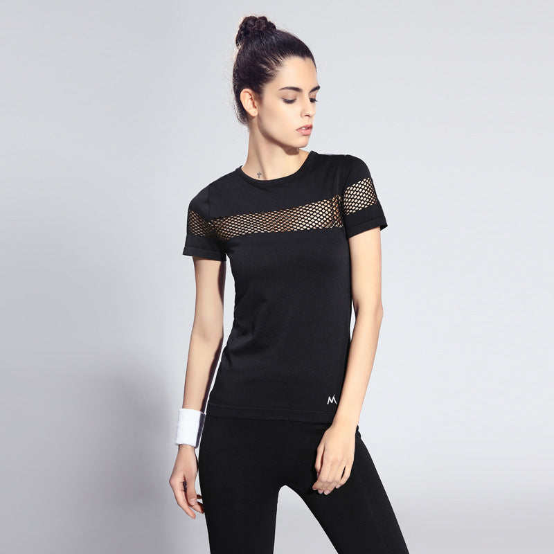 Slim Elastic Top For Exercises - Blue Force Sports