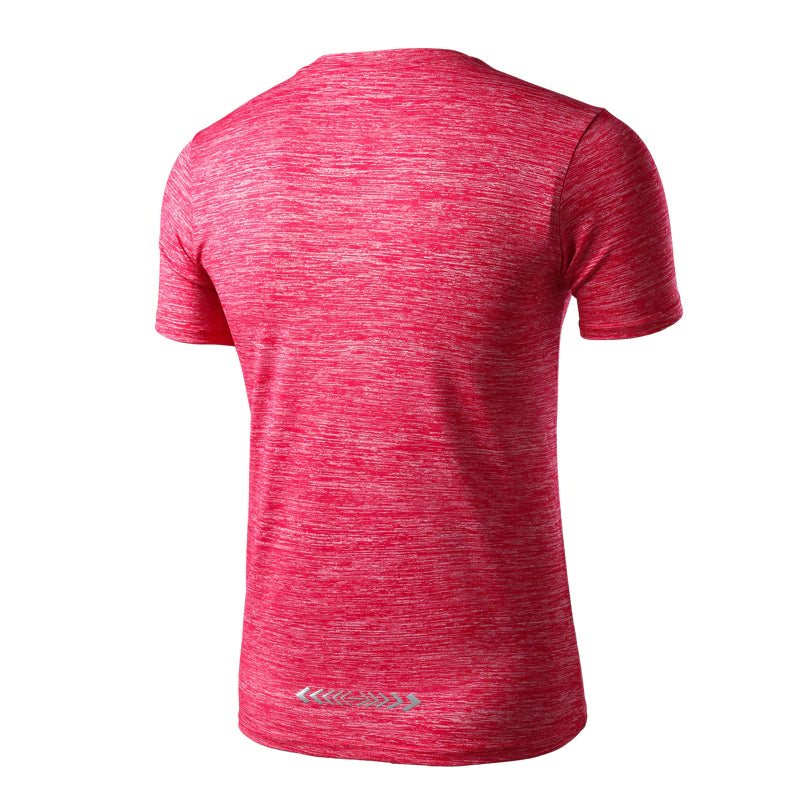 Men's Quick Dry Breathable T-Shirt - Blue Force Sports