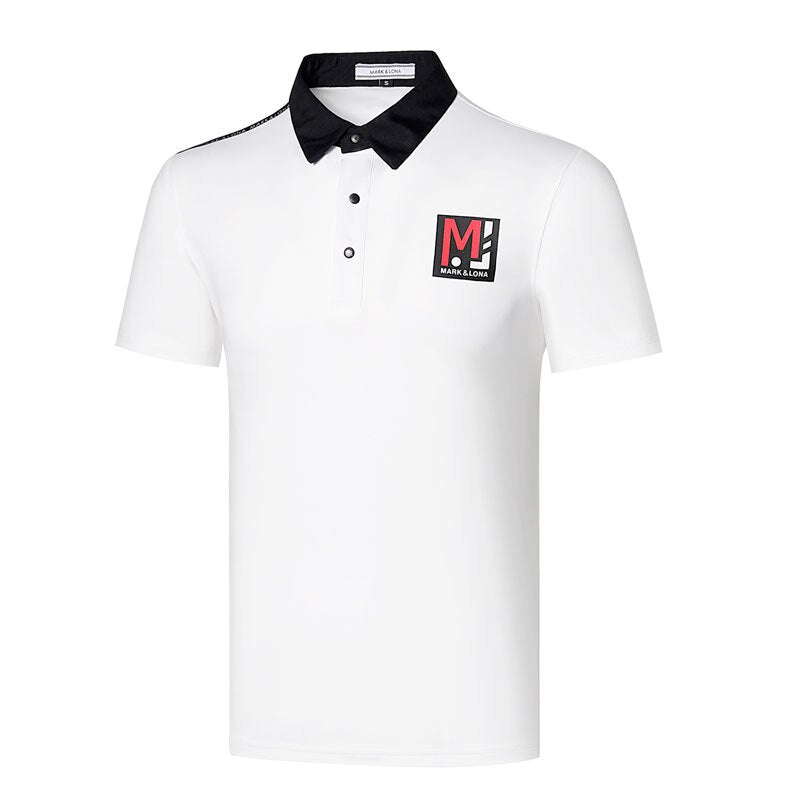 Classic Style Golf Polo Shirt for Men - Blue Force Sports
