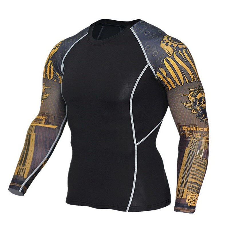 Men's O-Necked Long Sleeved T-Shirt - Blue Force Sports