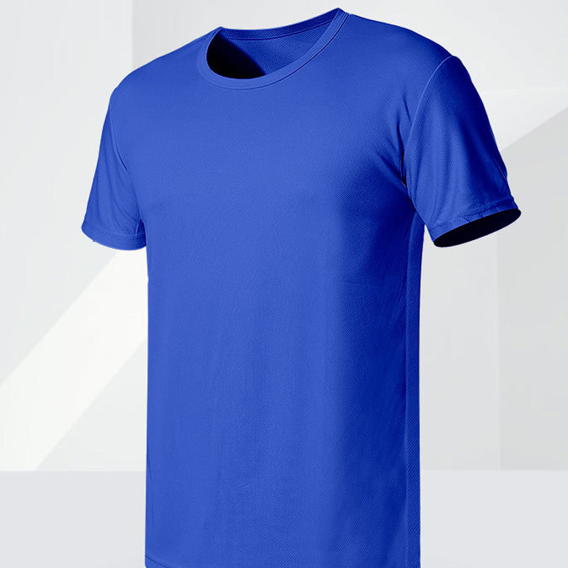 Men's Summer Quick Dry Plus Size T-Shirts - Blue Force Sports