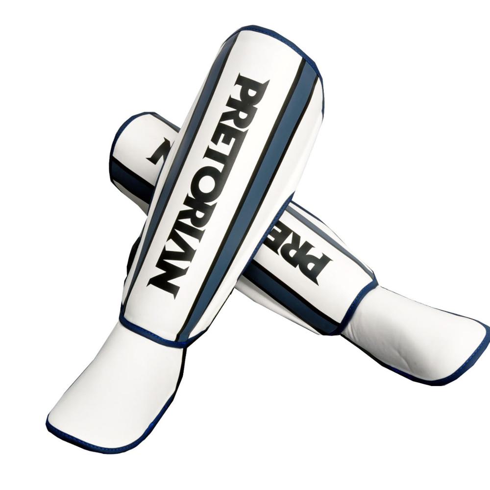 Muay Thai Unisex Shin Guards - Blue Force Sports