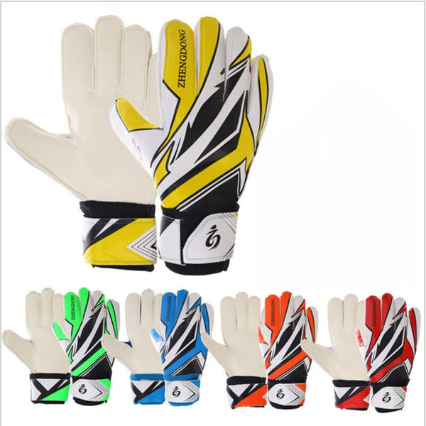 Geometric Print Goalkeeper Gloves - Blue Force Sports