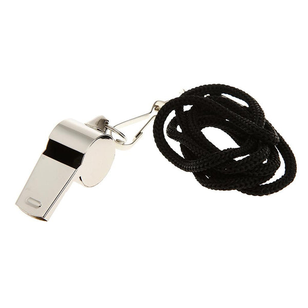 Soccer Metal Convenience Whistle - Blue Force Sports