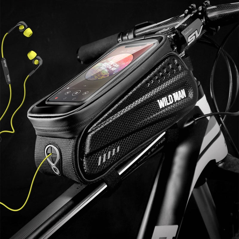 Waterproof Hard Bicycle Bag - Blue Force Sports