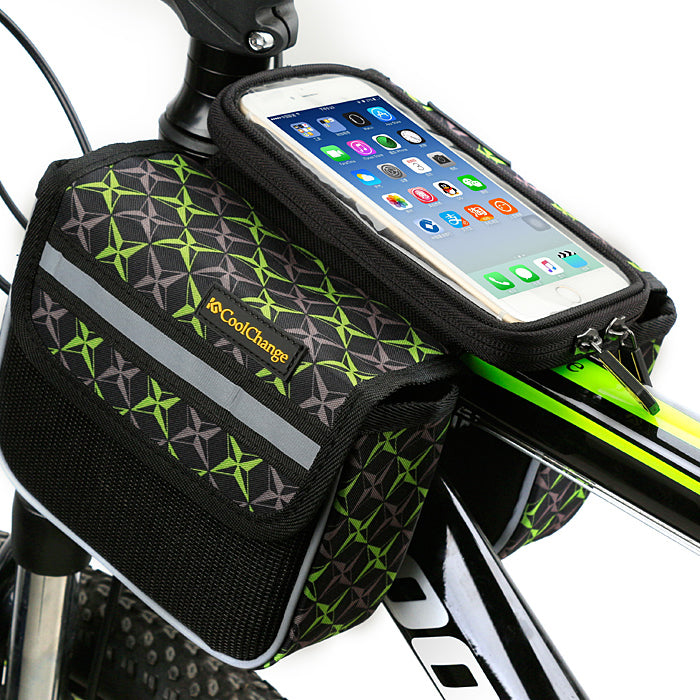 Colorful Cycling Front Frame Tube Bag - Blue Force Sports
