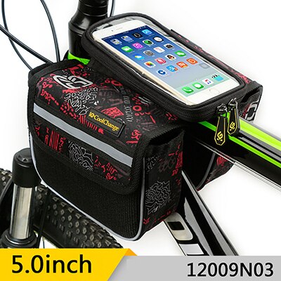Colorful Cycling Front Frame Tube Bag - Blue Force Sports