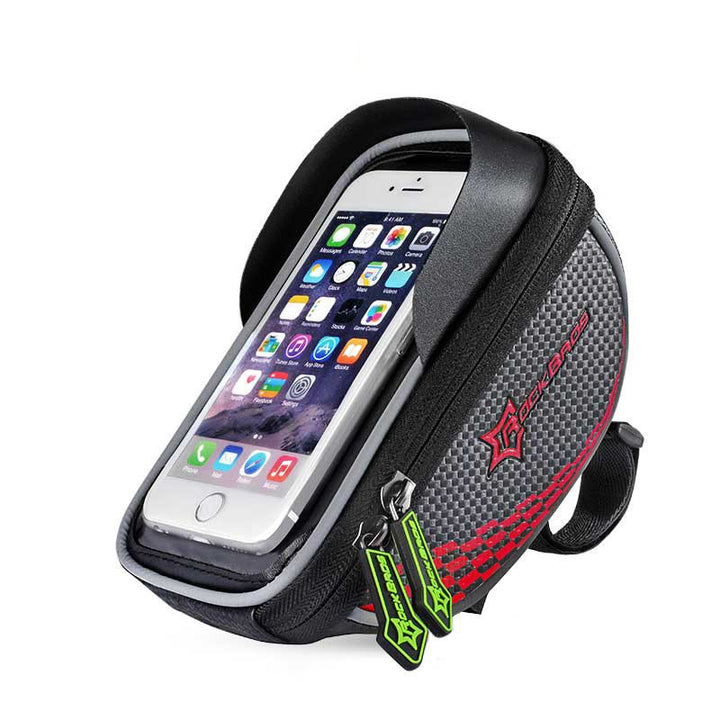 Comfortable Colorful Bicycle Bag with Phone Holder - Blue Force Sports