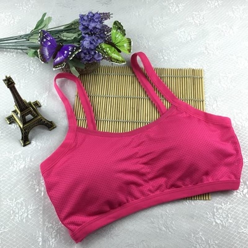 Women's Strappy Back Sports Bra - Blue Force Sports