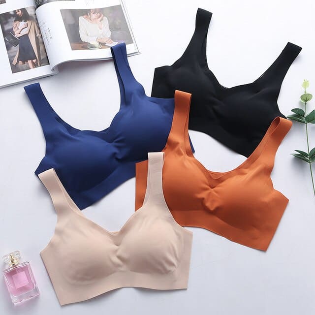 Seamless Comfort Active Bra - Blue Force Sports