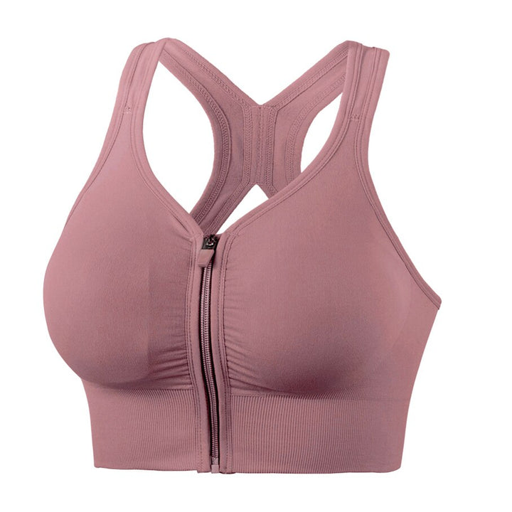 Breathable Padded Sports Bra for Women - Blue Force Sports