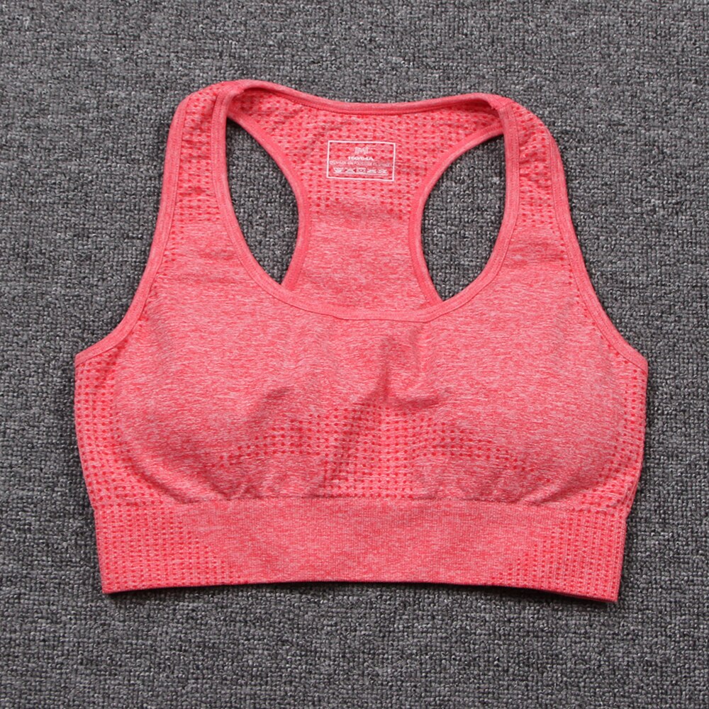 Women's Melange Color Sports Bra - Blue Force Sports