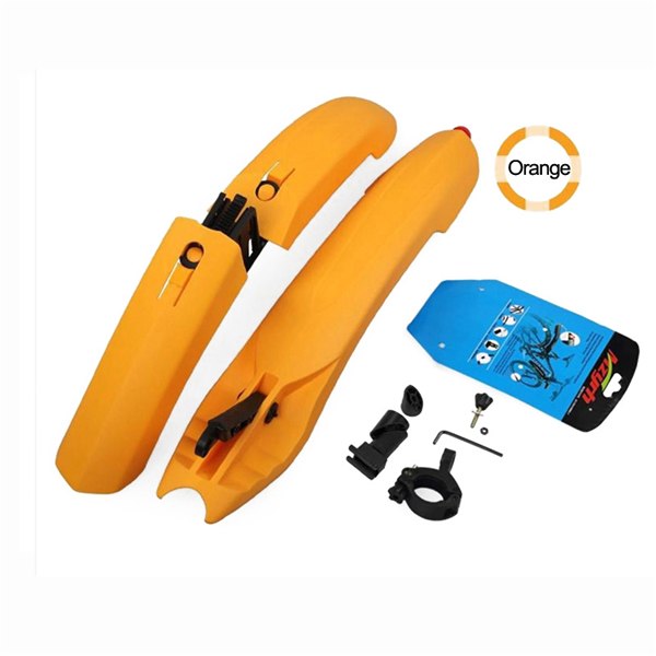 Bicycle Fender with LED Light - Blue Force Sports