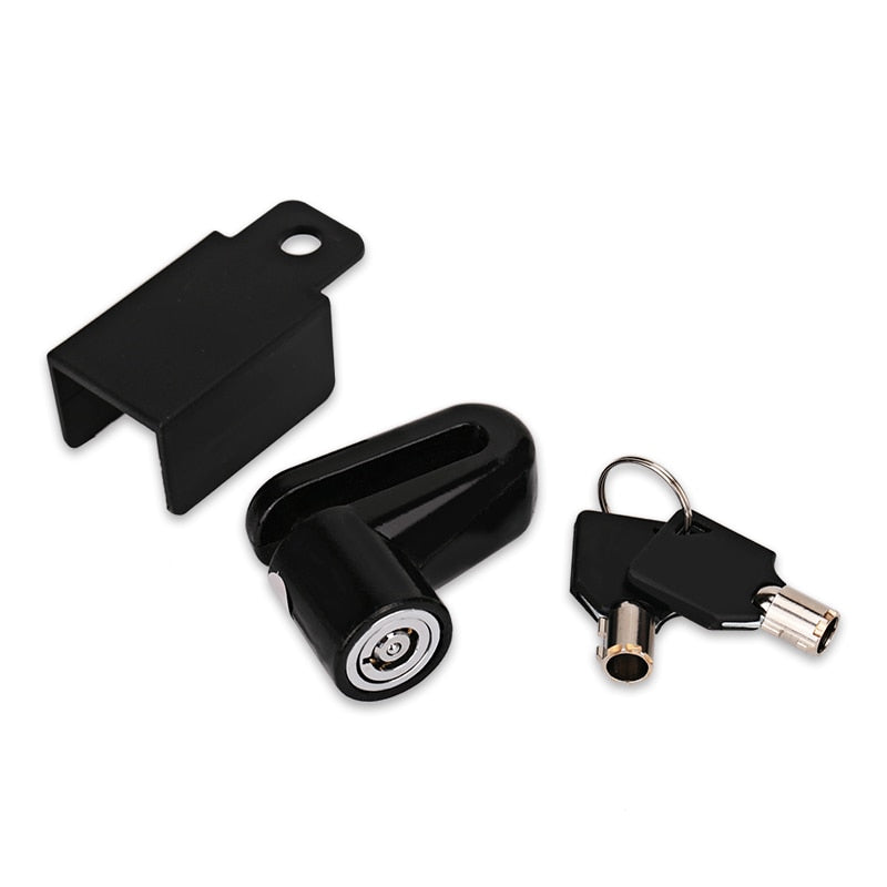 Universal Sturdy Anti-Theft Lock for Motorcycle and Bicycle - Blue Force Sports