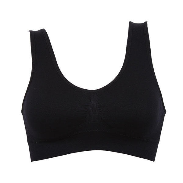 Women's Soft Sports Seamless Bra - Blue Force Sports